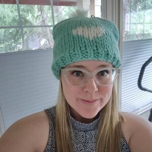 GOGO Women's Heart Toque Beanie Hat